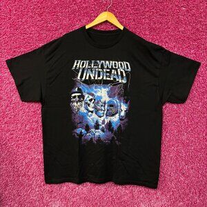 Hollywood Undead Mount Crush More Black T-Shirt 2XL